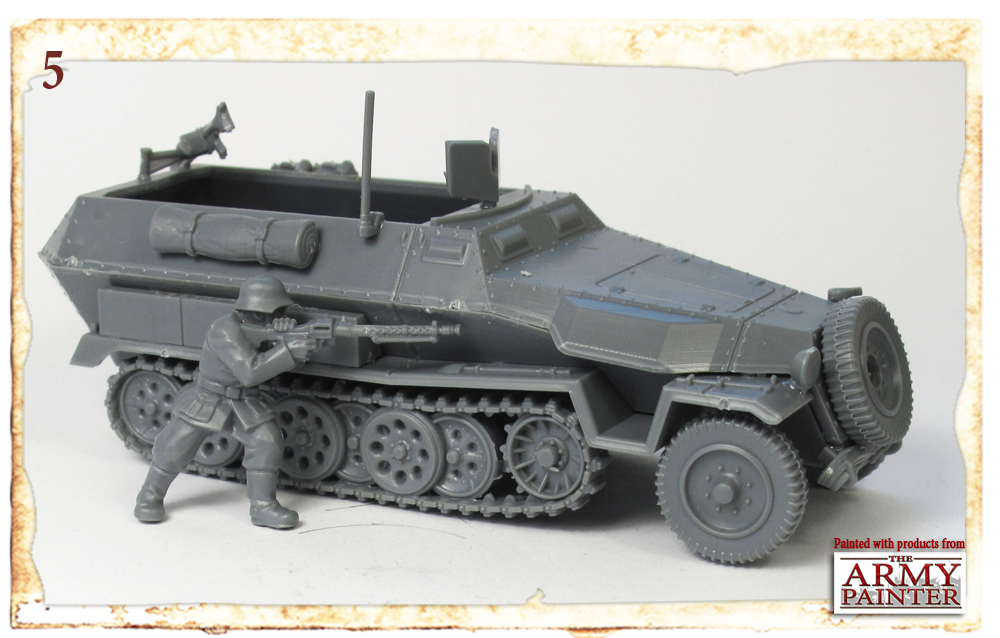 Painting a plastic “Hanomag” – part 1: Assembly - Warlord Games
