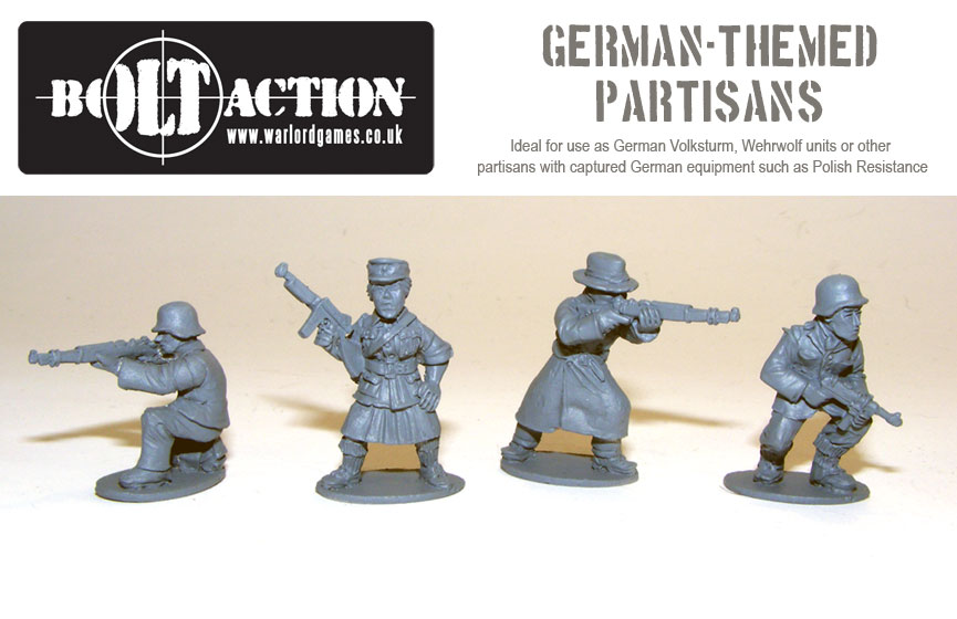 German-Partizans - Warlord Games