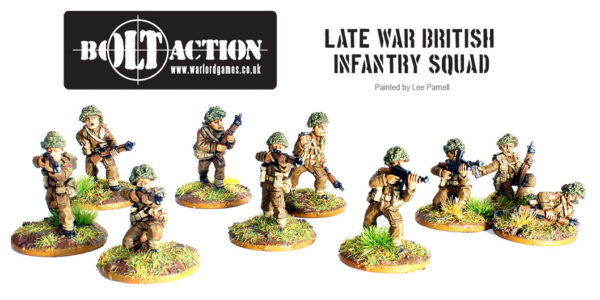 Lee Parnell's Bolt Action British - Warlord Games