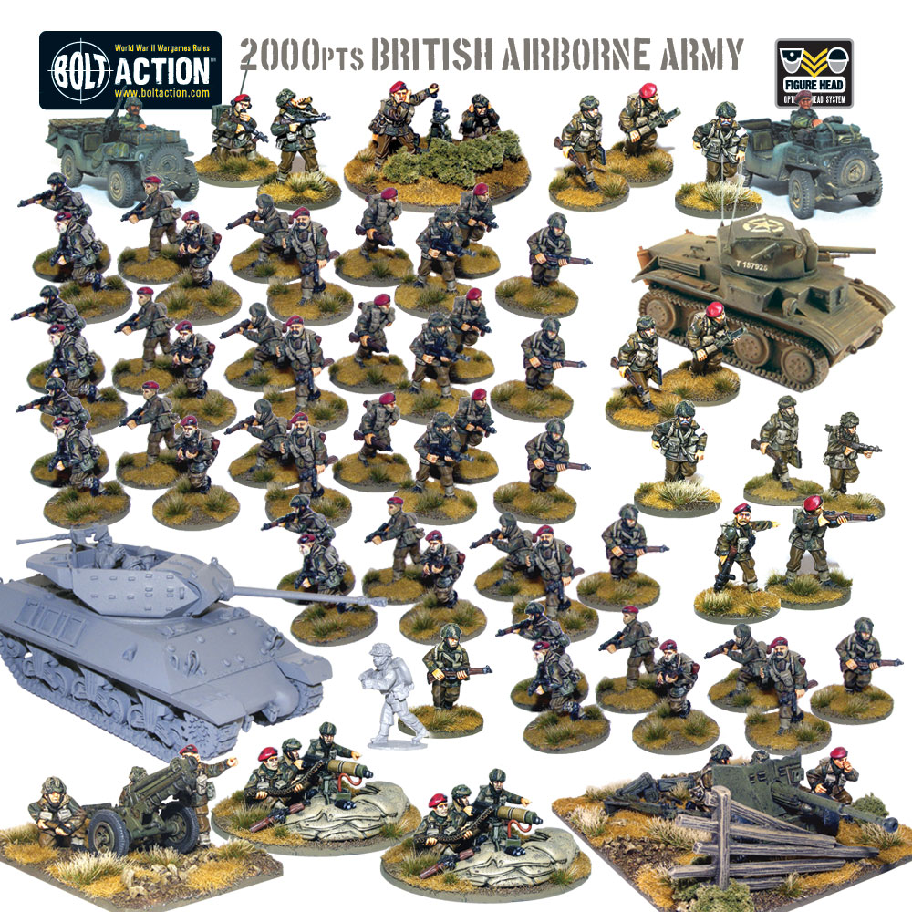 British Airborne 2000pts Warlord Games