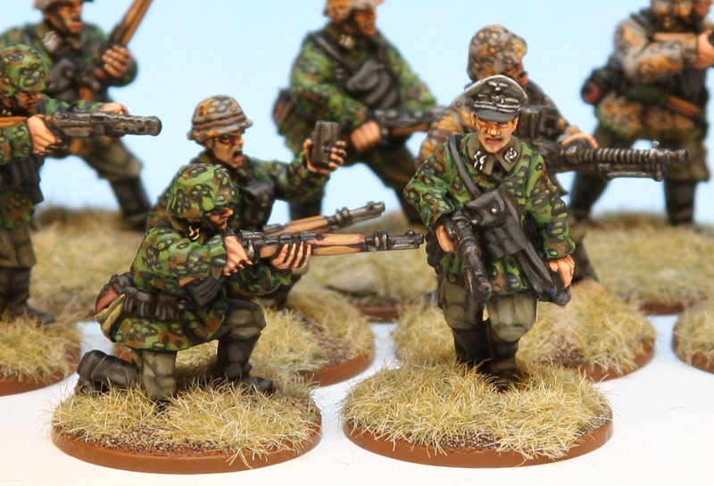Painting Waffen-SS Plane Tree Camouflage - Warlord Games