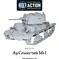 New: British A9 Cruiser tank Mk I - Warlord Games