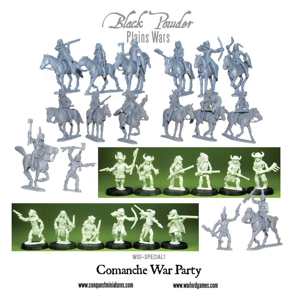 WGI-SPECIAL1-Comanche-War-Party - Warlord Games