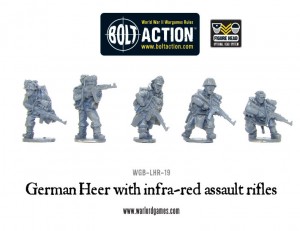 New: German Heer with infra-red assault rifles - Warlord Games