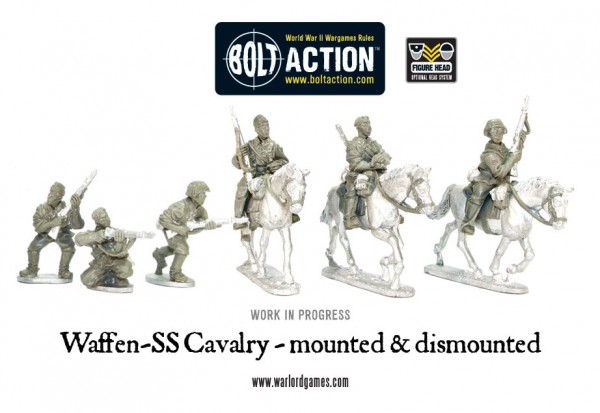 WIP: Waffen-SS Cavalry - Warlord Games