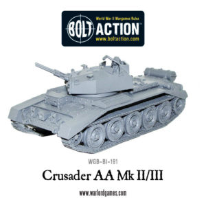 New: Crusader AA Mk II/III - Warlord Games