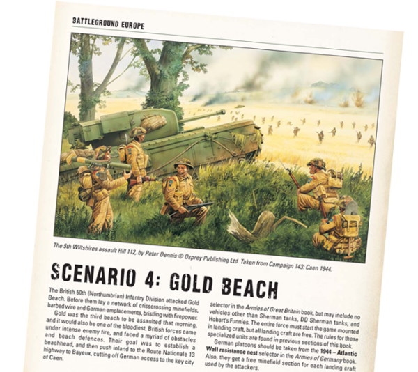 Gold Beach Warlord Games