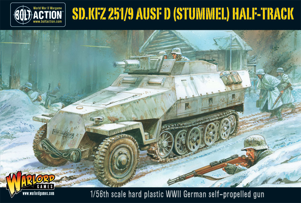 New: Sd.Kfz. 251/9 - Stummel - Warlord Games