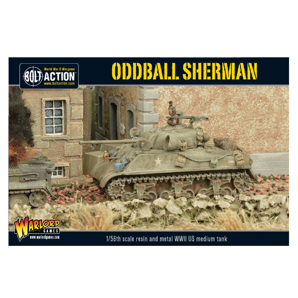 402413001-oddball-sherman-a - Warlord Games