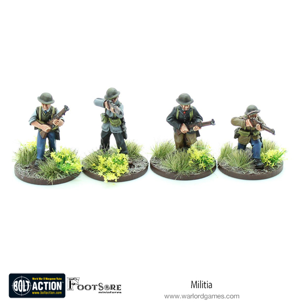 Operation Sea Lion: British Militia - Warlord Games