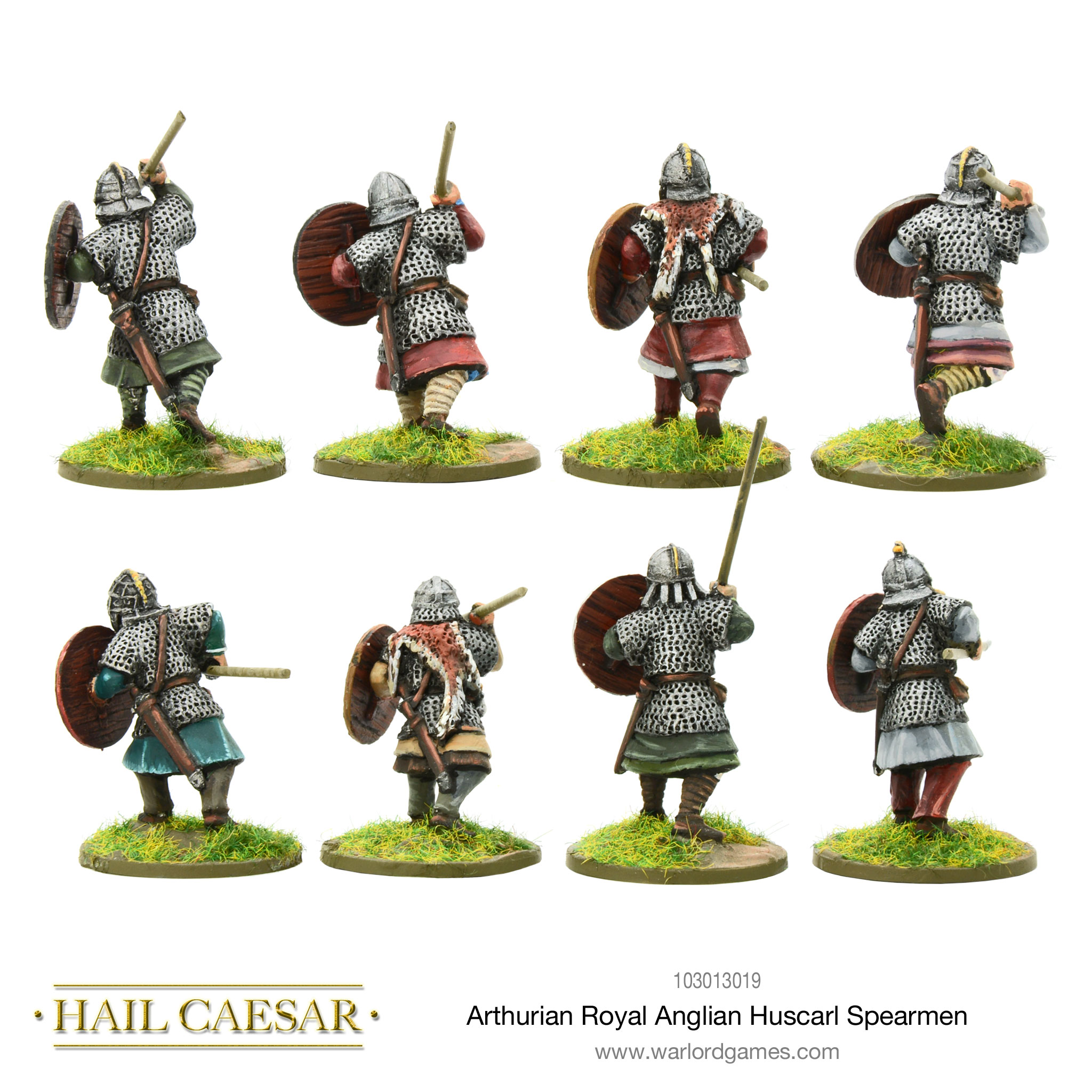 Arthurian Royal Anglian Huscarls, Shield Wall | Hail Caesar