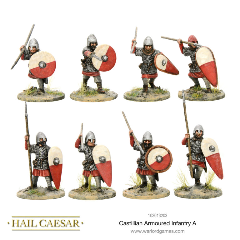 New: Castillian Armoured Infantry - Warlord Games