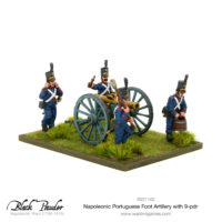 New: Napoleonic Portuguese Foot Artillery - Warlord Games