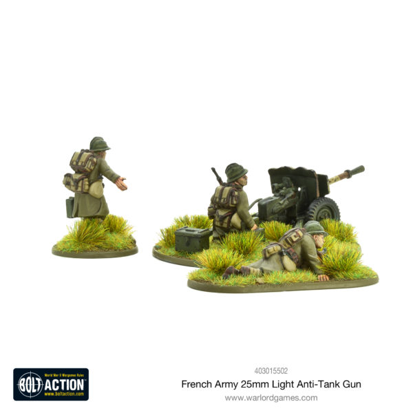 New: French Army Anti-tank Artillery - Warlord Games