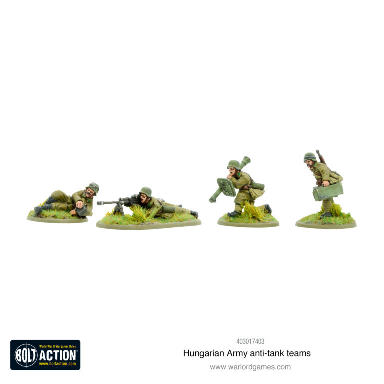 Hungarian Army anti-tank Weapons - Warlord Games