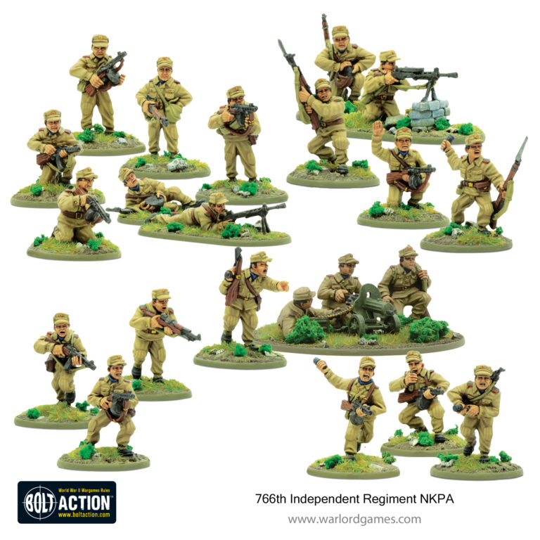 Korean War: North Korean Support Weapons | Warlord Games