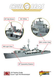 Cruel Seas IJN Hei Minesweeper Painting Guide